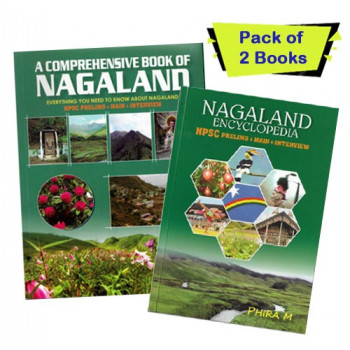 A Comprehensive Book of Nagaland with Nagaland Encyclopedia  (2Books)
